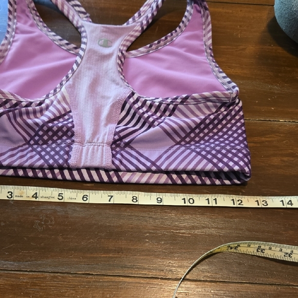 Champion Purple Striped Sports Bra #847 - Picture 3 of 8